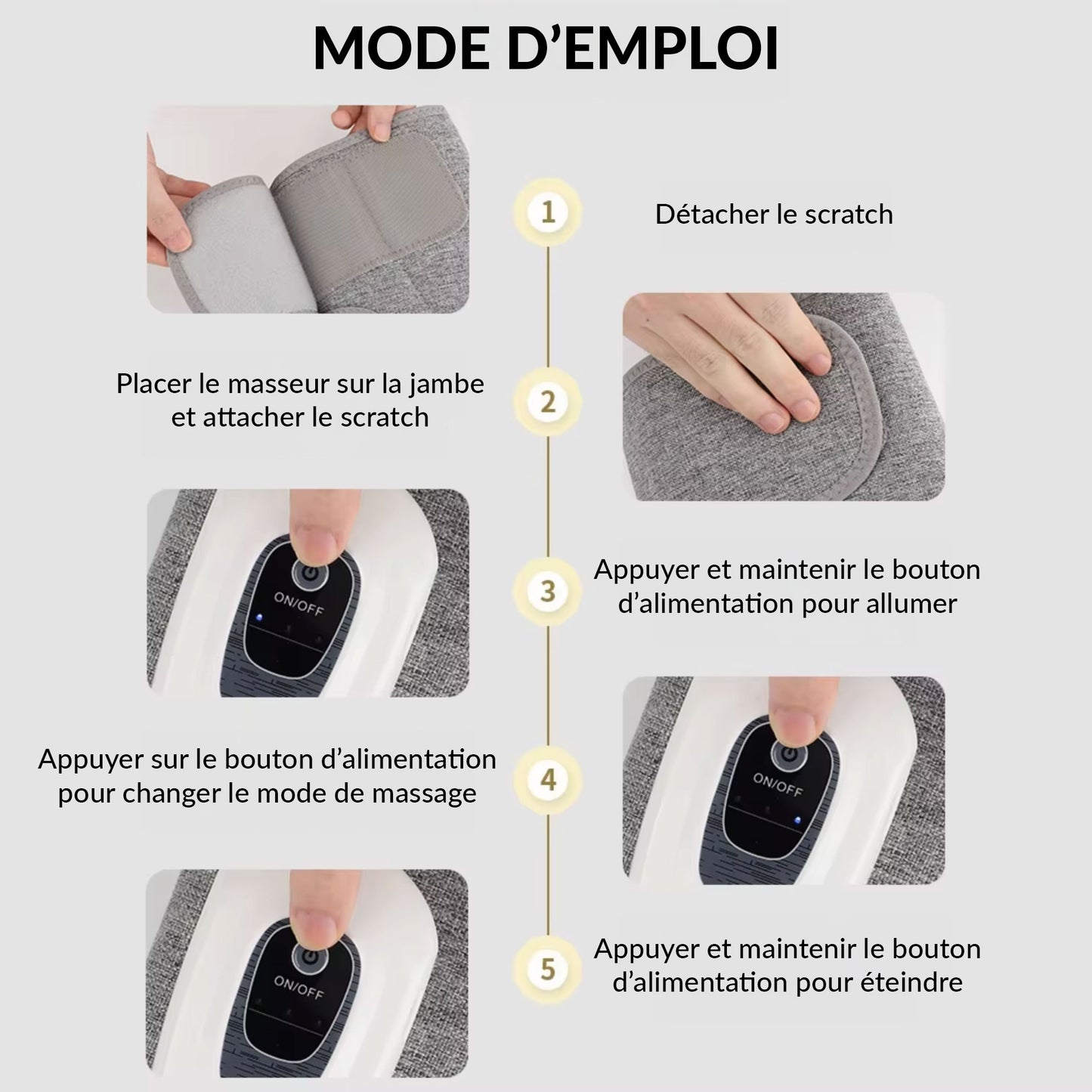 Masseur de mollets électrique Feral Walk